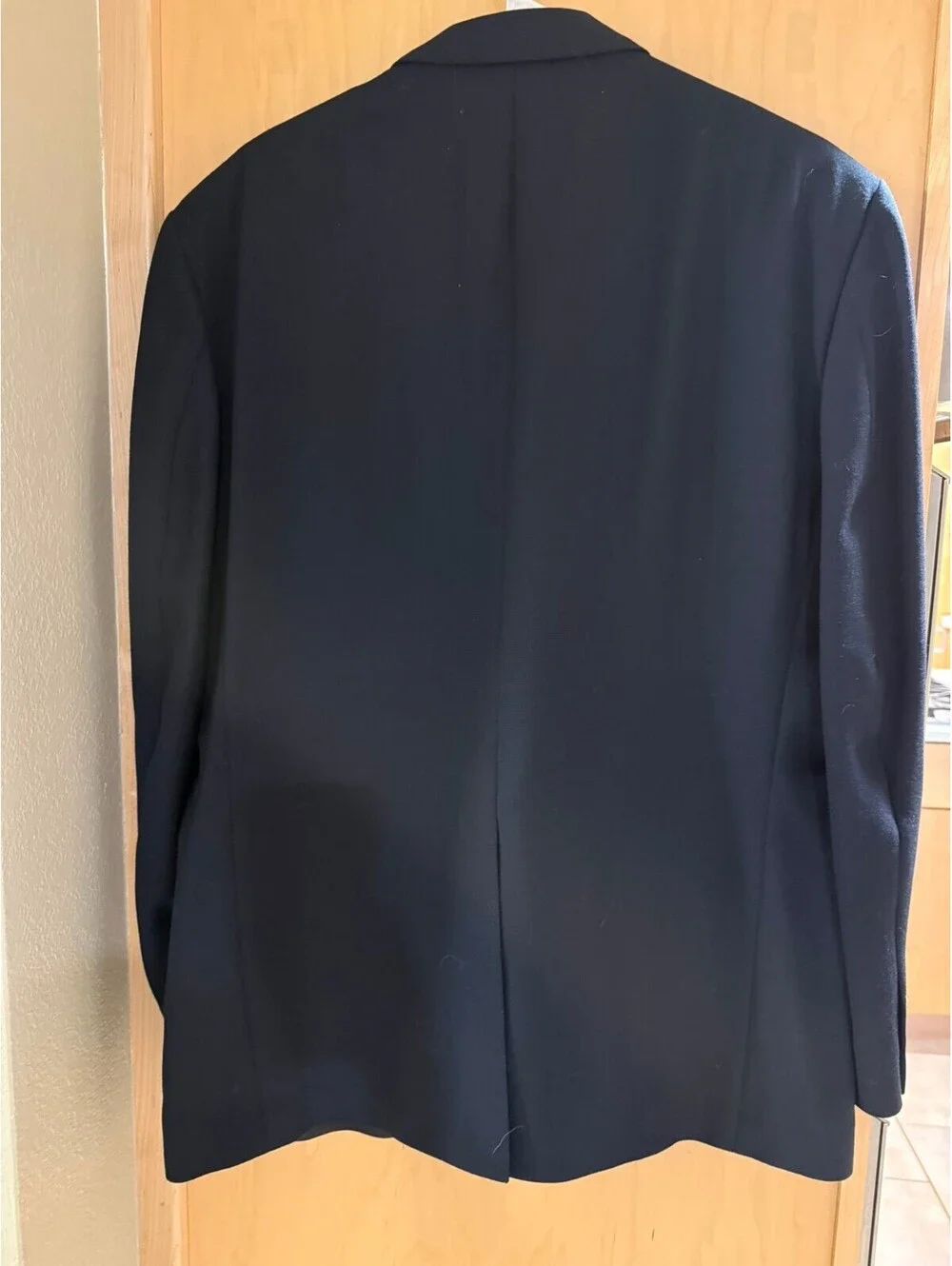 Vintage Andhurst Navy Blazer 46R Gold Eagle Buttons USA Preppy Sport Coat